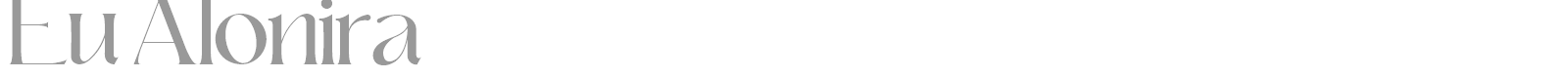 Eu Alonira font preview